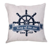 Nautical Cotton Cushion