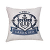 Nautical Cotton Cushion