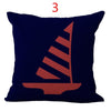 Nautical Cotton Cushion