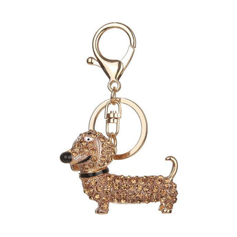 Dog Tassel Key Ring