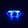 Flashing bracelet to illuminate your evenings. Voice Activated Sound Control.