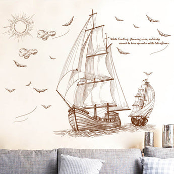 Pirate Ship Wall Stickers